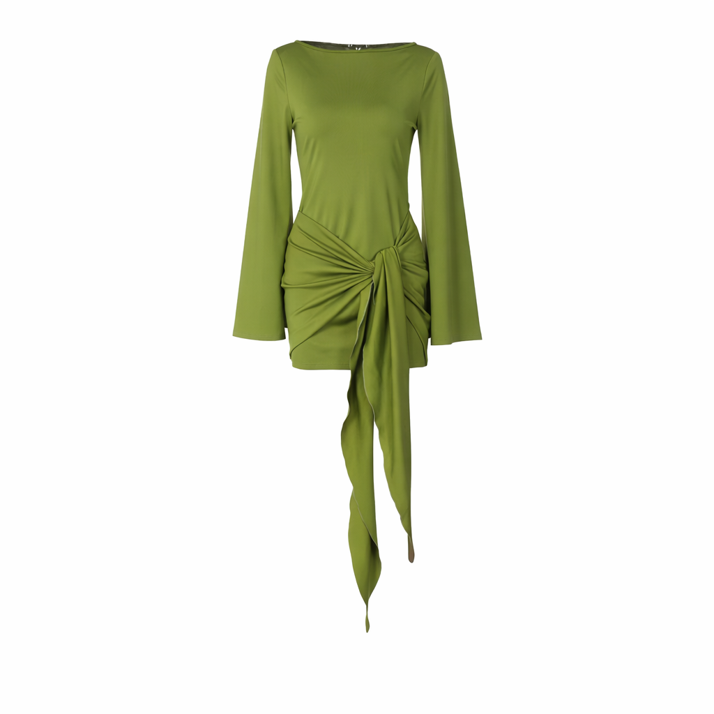 Kleid mit Bindedetail