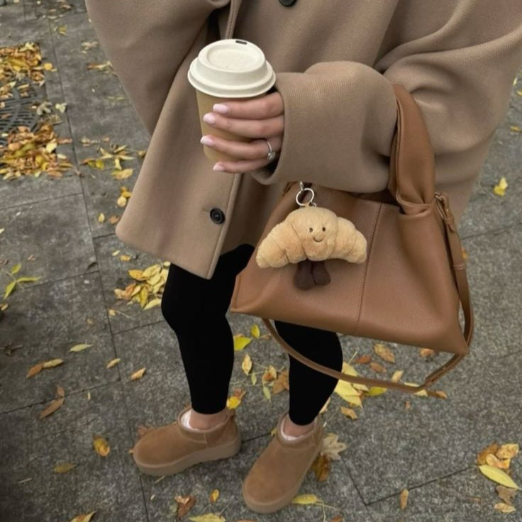 Taschenanhänger / Bag Charme - Croissant