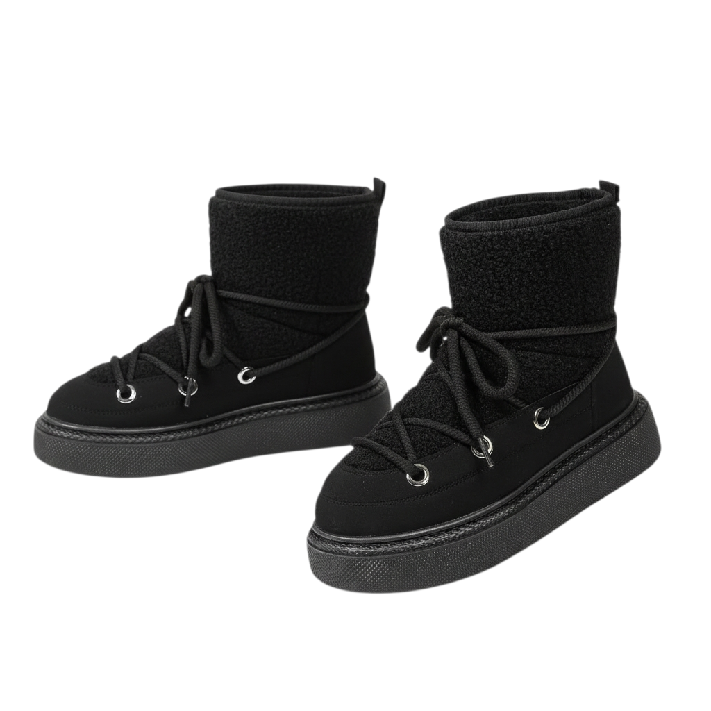 Winter Schuhe mit Teddyfell