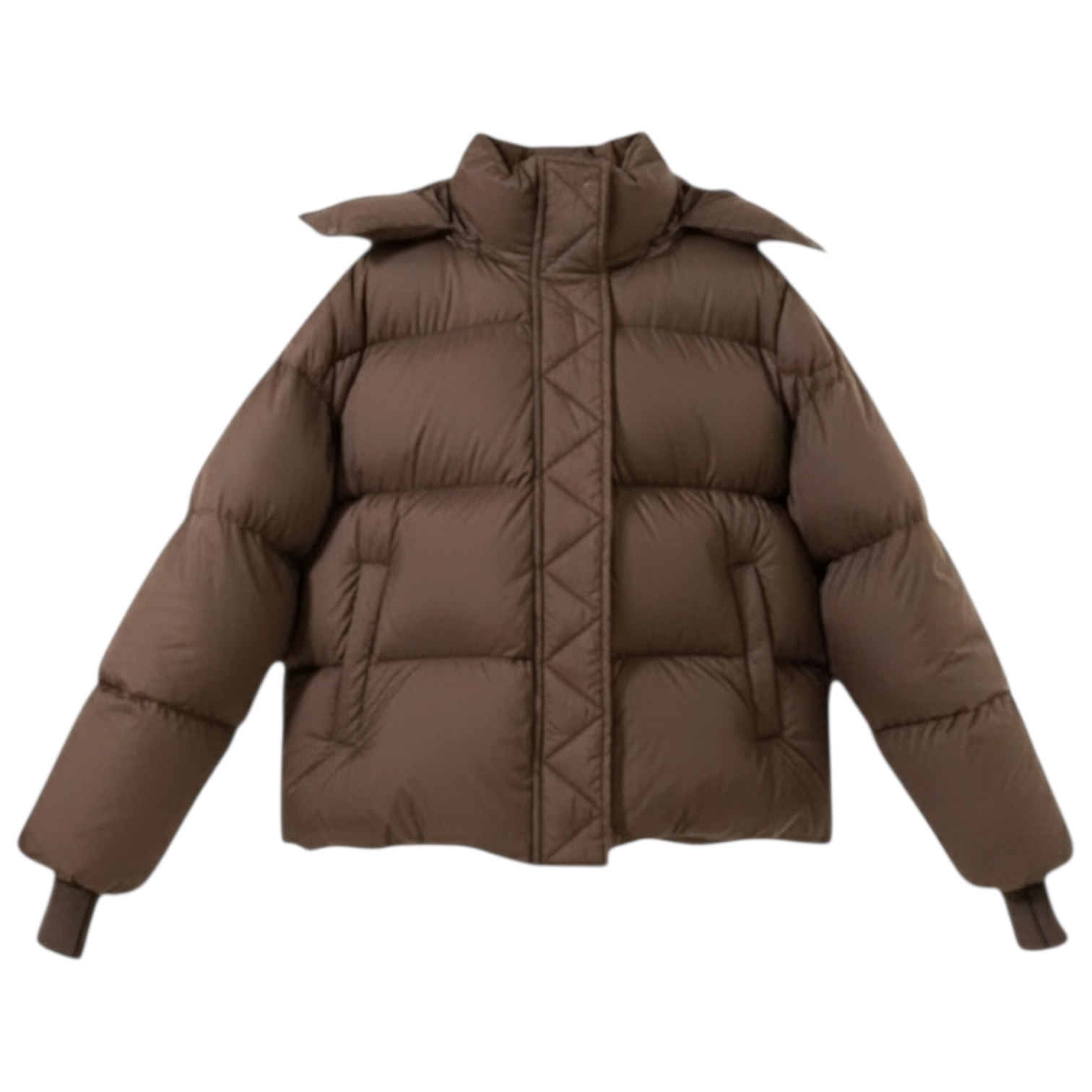 Pufferjacke mit Kapuze