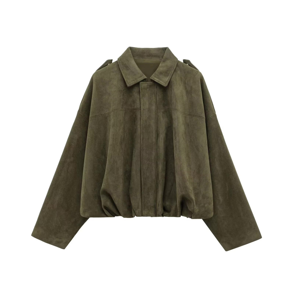Wildleder Bomberjacke