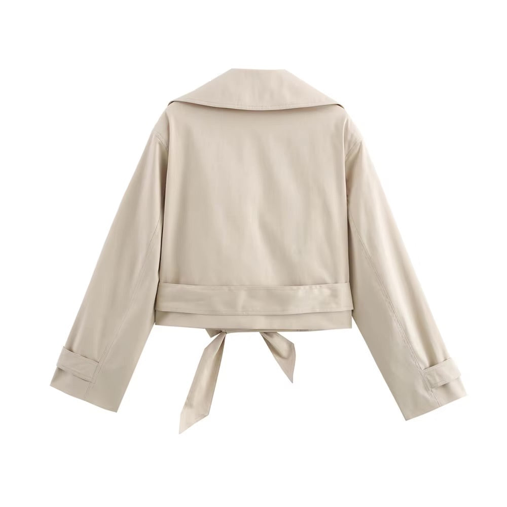 Cropped Trenchcoat