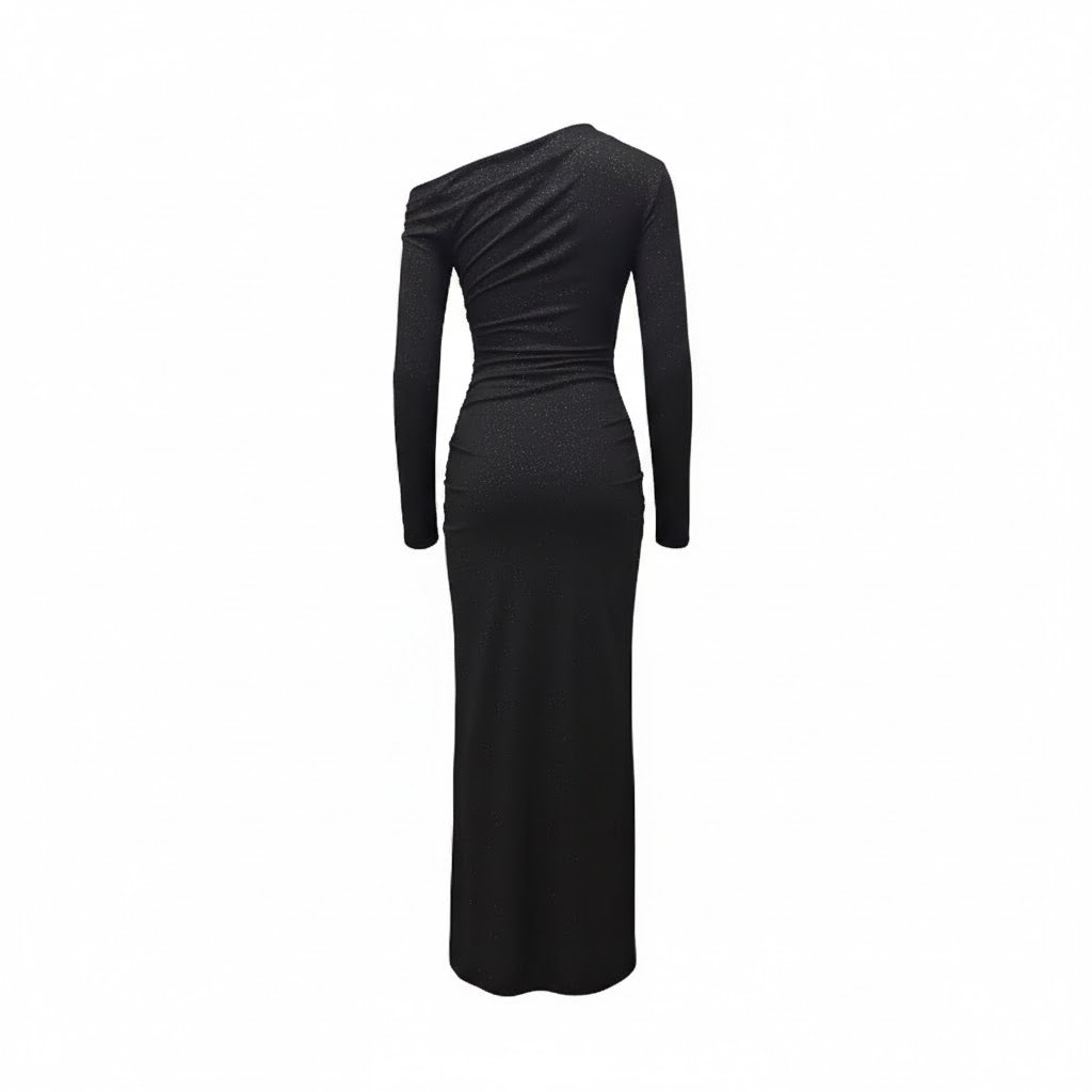 Langes Glitzer Abendkleid