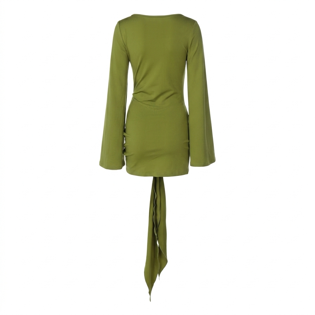 Kleid mit Bindedetail