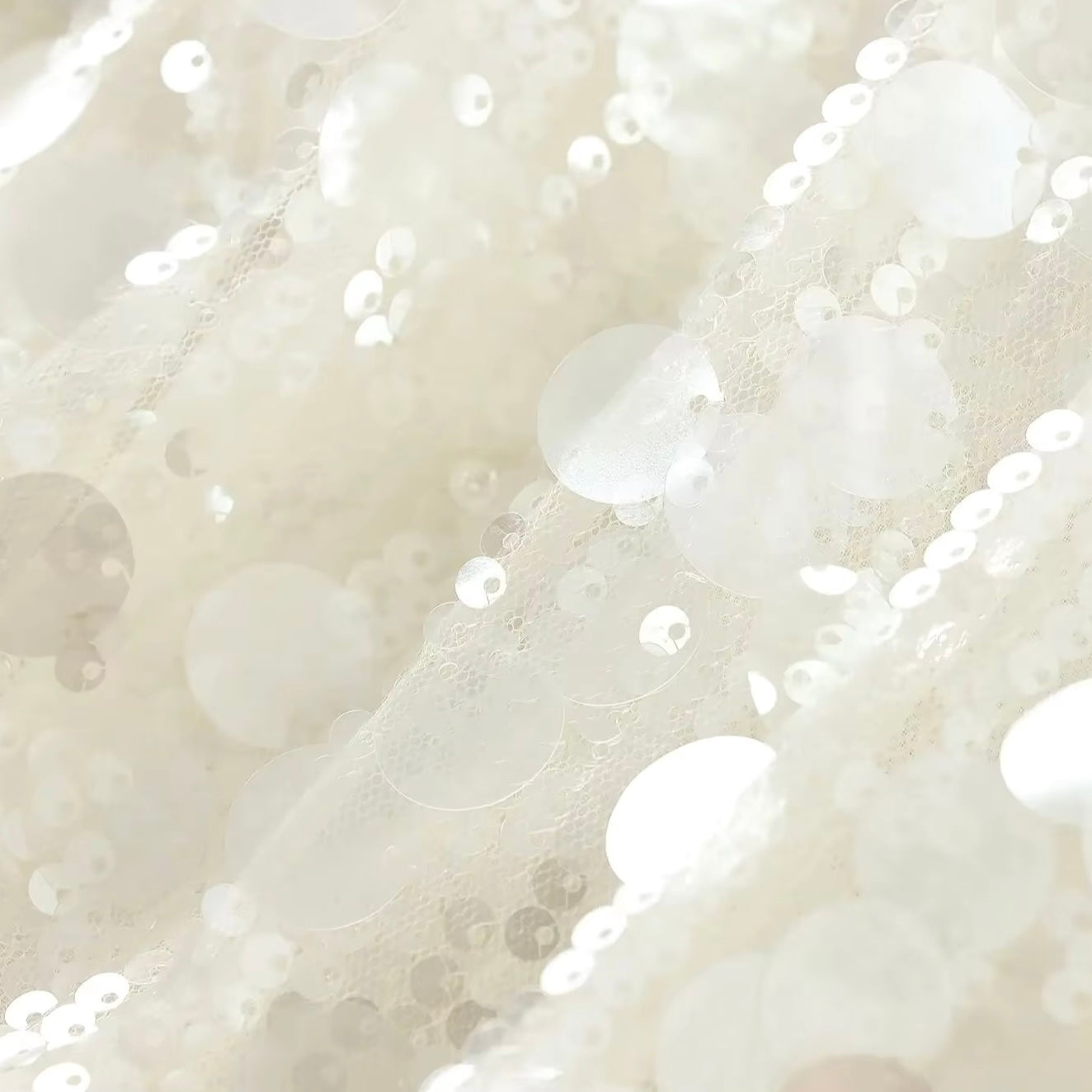 Pailletten Wickeloberteil