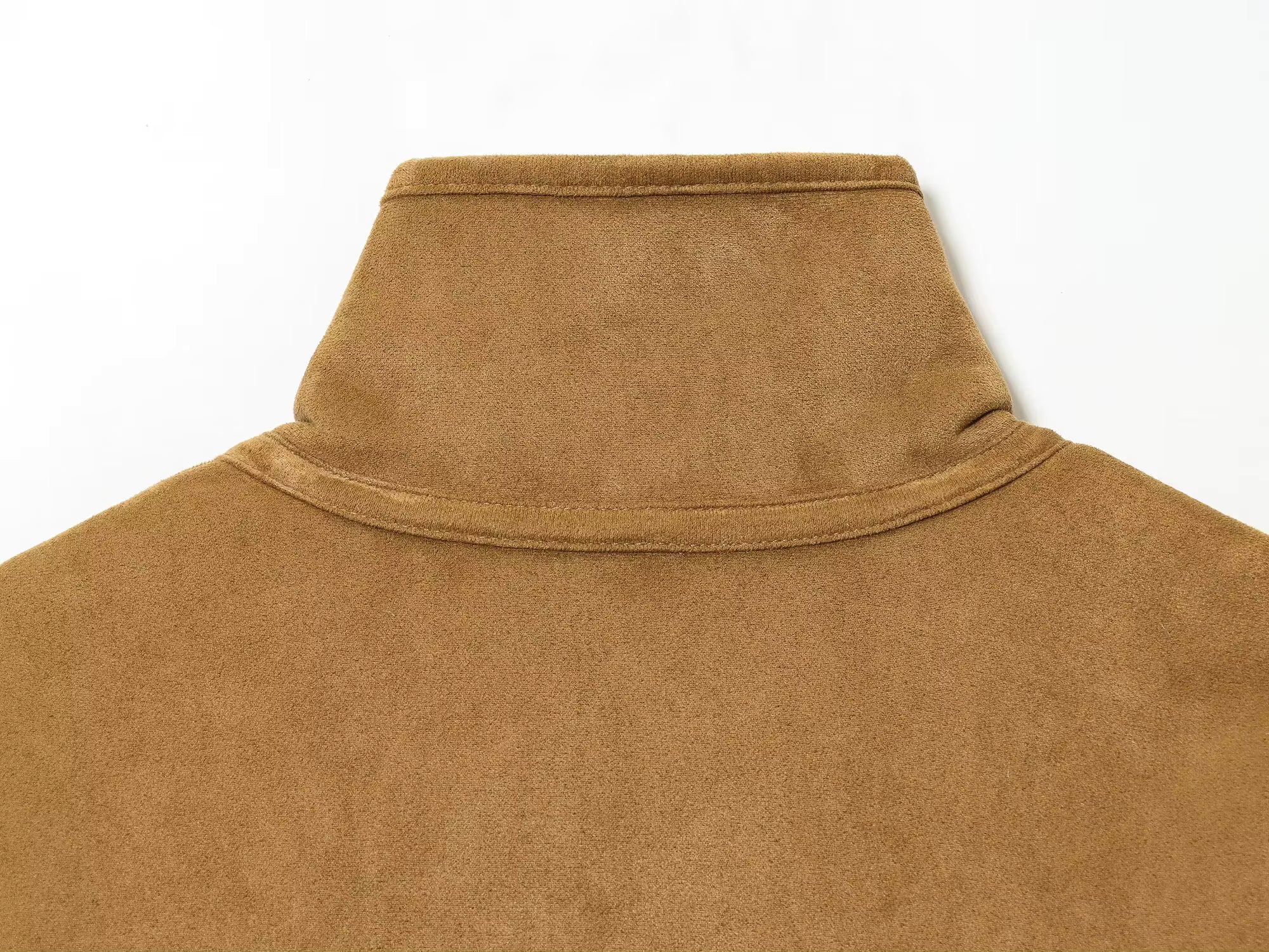 Wildleder-Optik Wendejacke mit Teddyfell