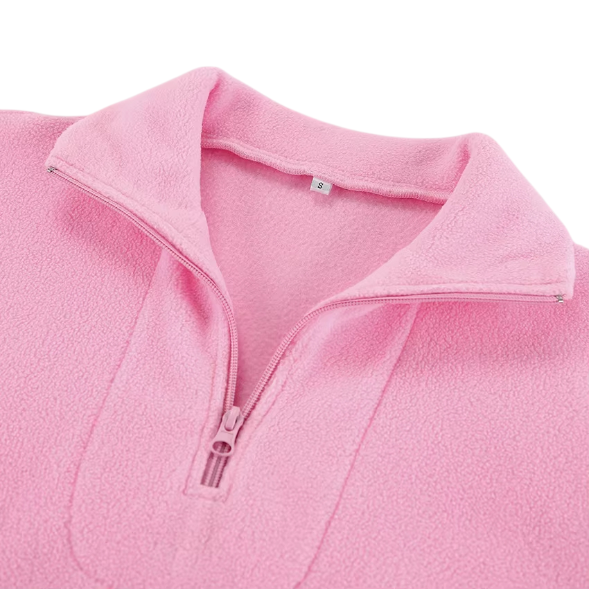 Fleece Zip-Pullover