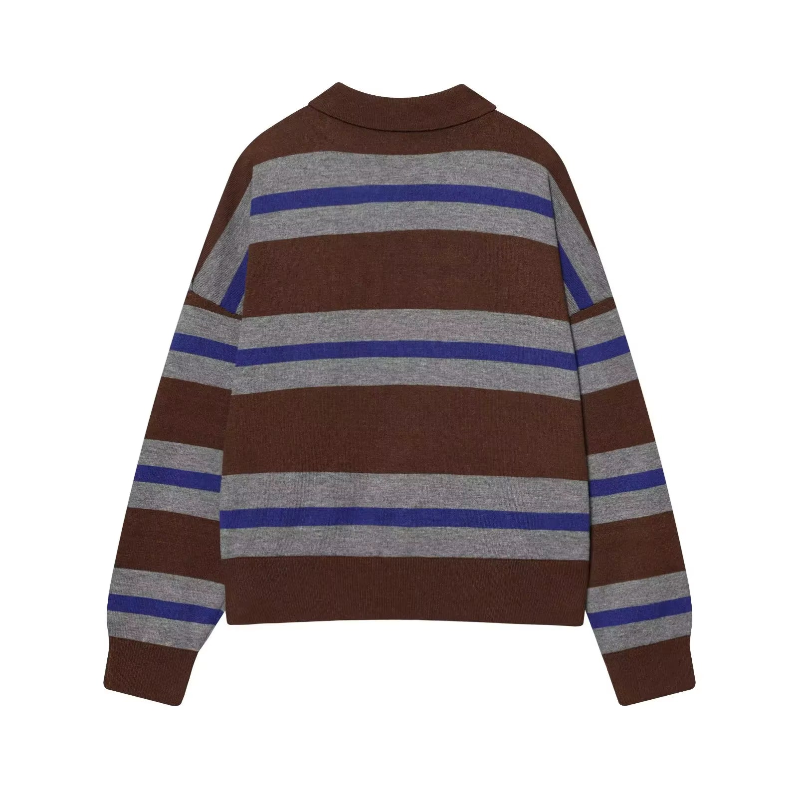 Gestreifter Strickpullover