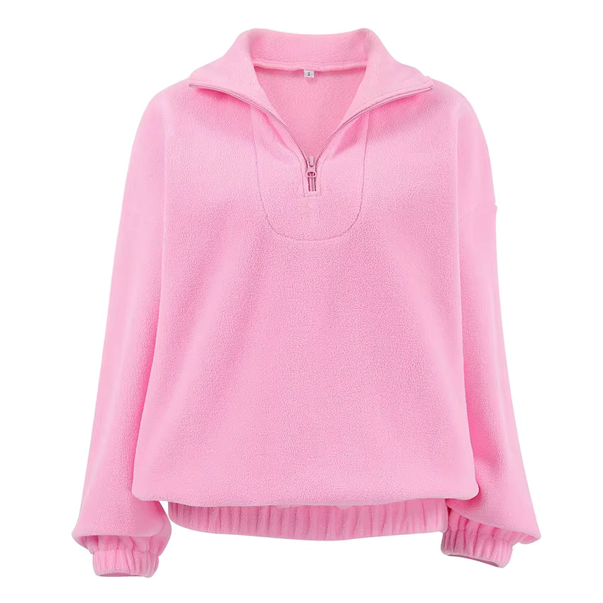 Fleece Zip-Pullover
