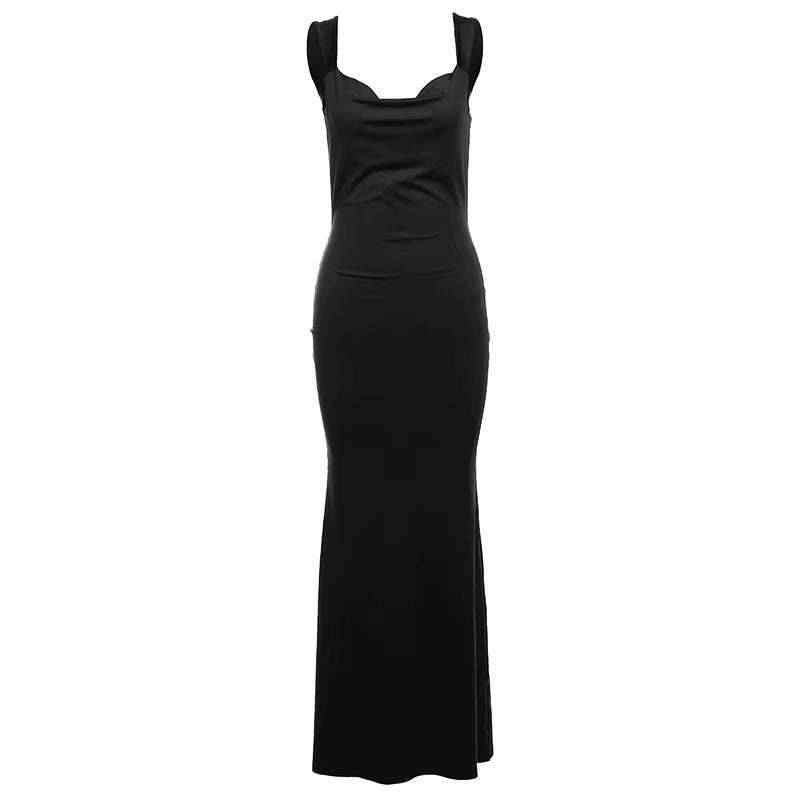 Rückenfreies Kleid mit Schleife