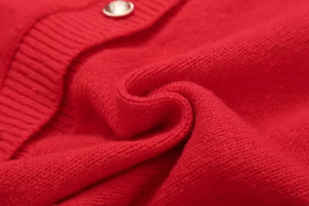 Cardigan mit Federärmeln