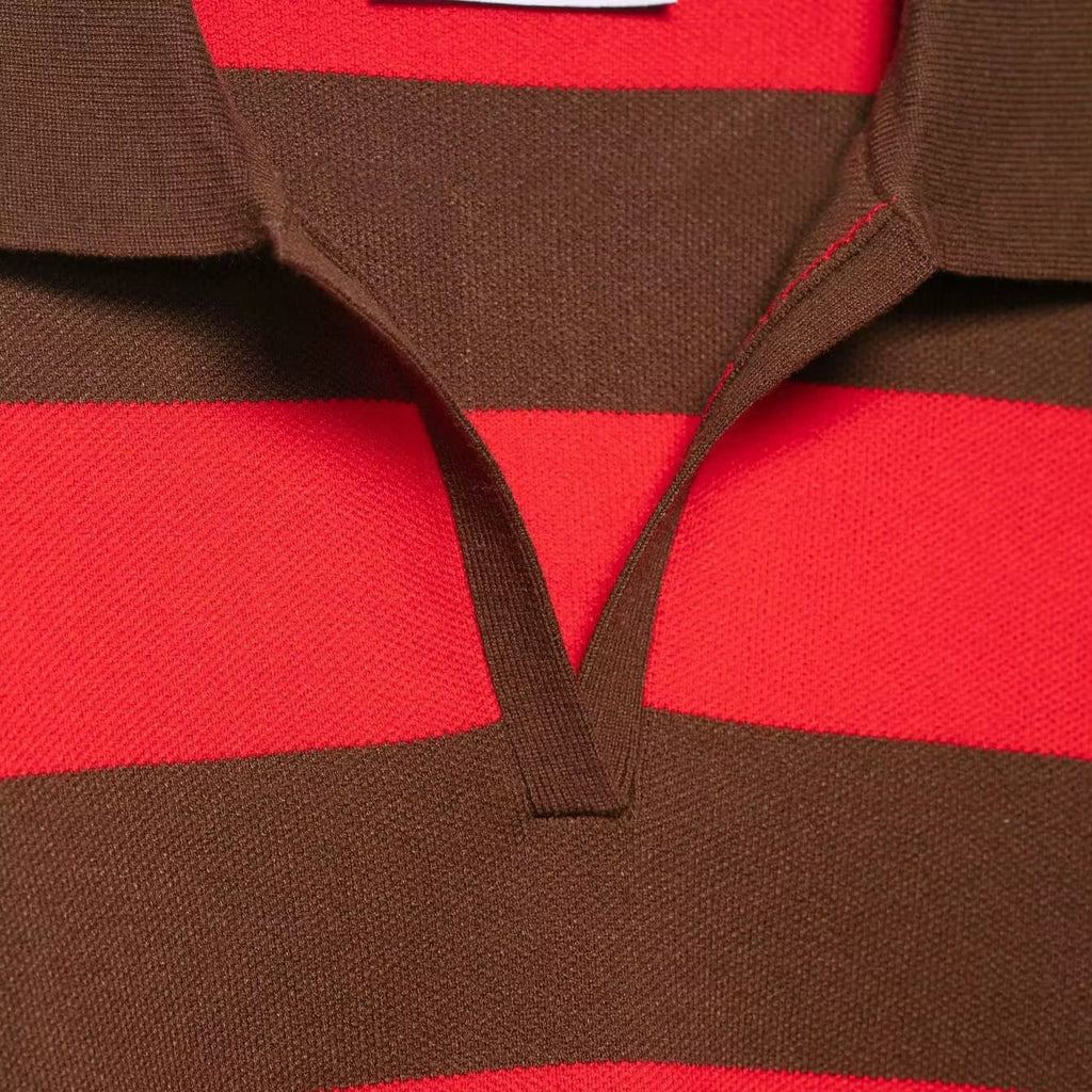 Gestreifter Strickpullover