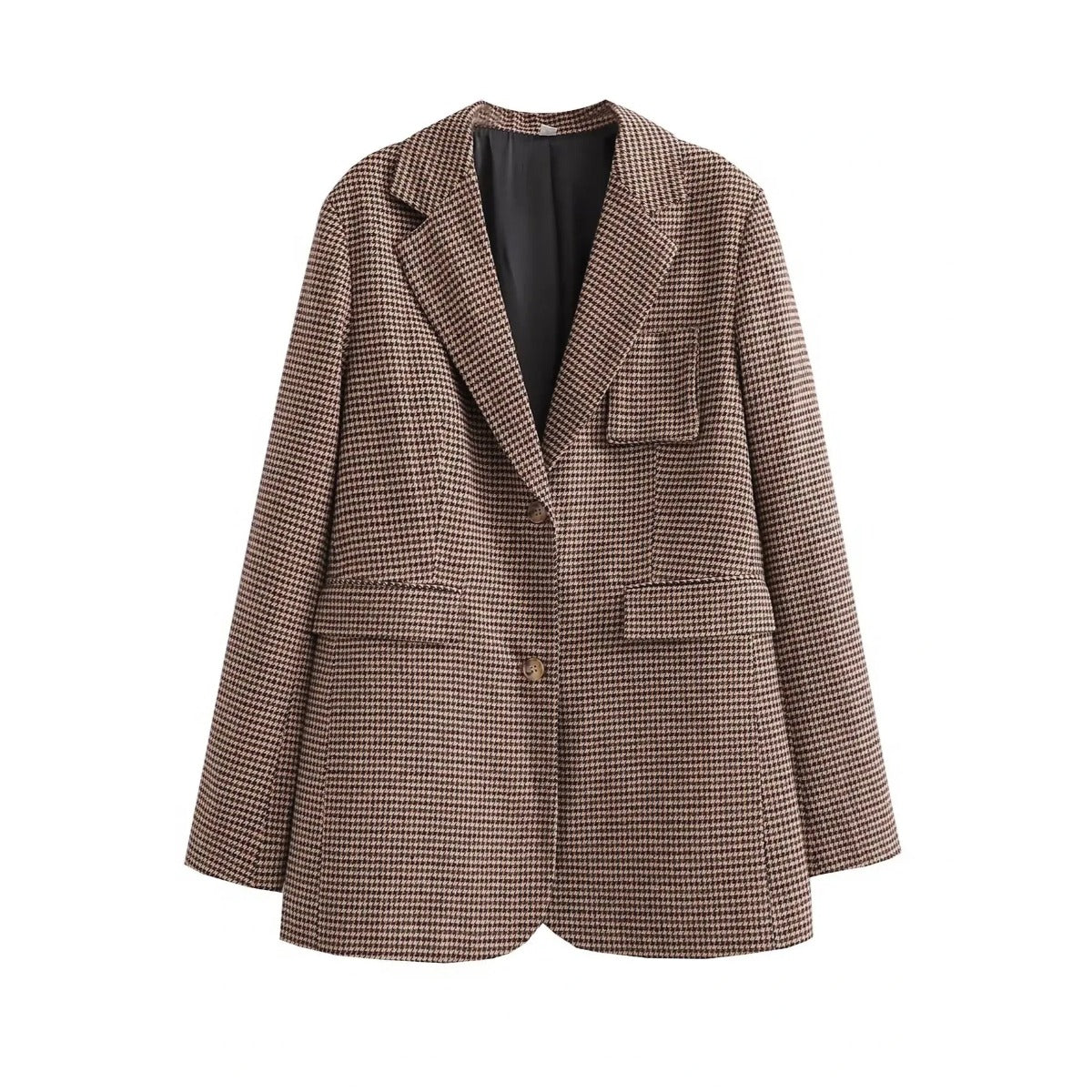 Karierter Blazer
